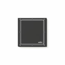 Black with white frame 