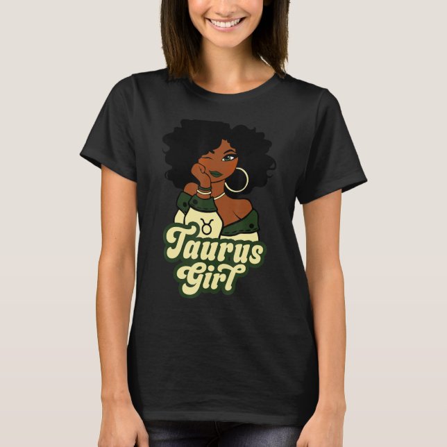 Black Woman, Black Afro, African American, Melanin T Shirt (Framsida)