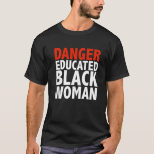 Black Woman Black är vacker Pri. T Shirt