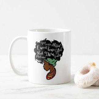 Black Woman Diva Queen Mugg