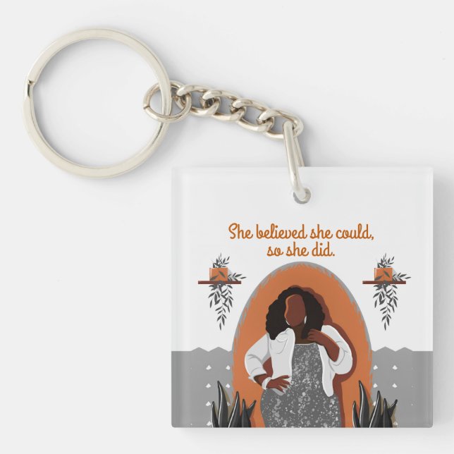 Black Woman, hon trodde att hon kunde, så hon gjor (Framsidan)