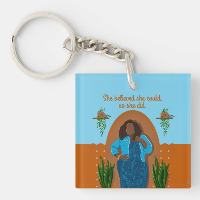 Black Woman, hon trodde att hon kunde, så hon gjor (Framsidan)