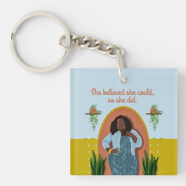 Black Woman, hon trodde att hon kunde, så hon gjor (Framsidan)