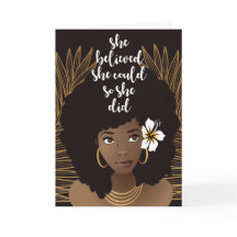 Black Woman, hon trodde att hon kunde, Studenten