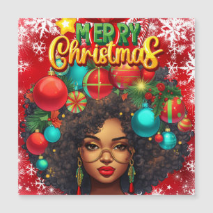 Black Woman Melanin jul Afro Natural Queen