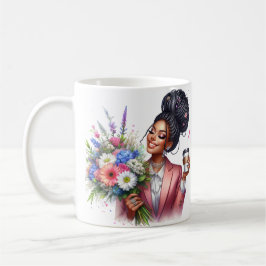 Black woman melanin sista African American women Kaffemugg