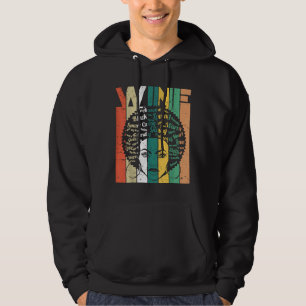 Black Woman Vin Afro Retro Coola Black History Mon Hoodie