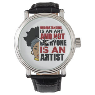 Black Women African American melanin Women sista Armbandsur