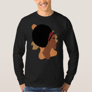 Black Women Melanin Girl Internationell Women Day T Shirt