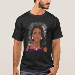 Black Women Melanin Girl Internationell Women Day  T Shirt