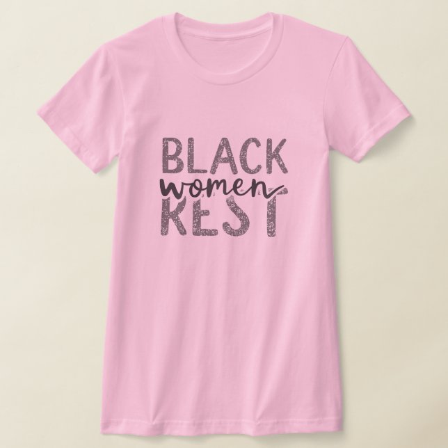 Black Women Vilest T Shirt (Laydown)