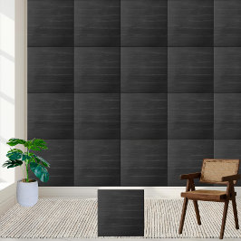 Black Wood Struktur-utseende i modern Mörk Kakelplatta