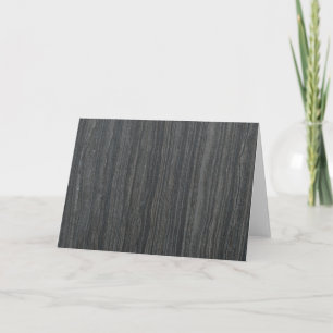Black Woodgrain Kort