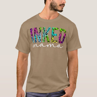 Bläckad Mamma Leopardtatuering Mom Inked Momattooe T Shirt
