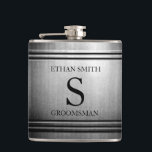 Bläckad Personlig av bläckfisk för HIM Fickplunta<br><div class="desc">Den här vackra eleganten skulle ge en underbar personlig till Groom eller alla marskalkar, bästa man, far i bruden/groomen... hela manar i bröllop eller vilken speciell man som helst i ditt liv, liksom för pappa på Fars dag. Anpassa den med mottagarens namn/inledande och rollens rubrik eller anpassa den ytterligare om...</div>