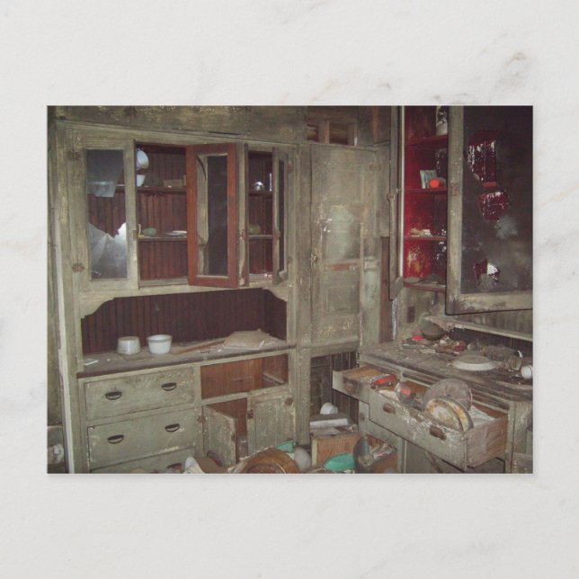 Bläckat vykort för köks (Framsida)