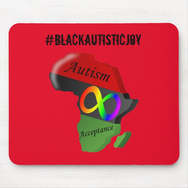 #BlackAutisticJoy Mouse Pad Musmatta (Framsidan)