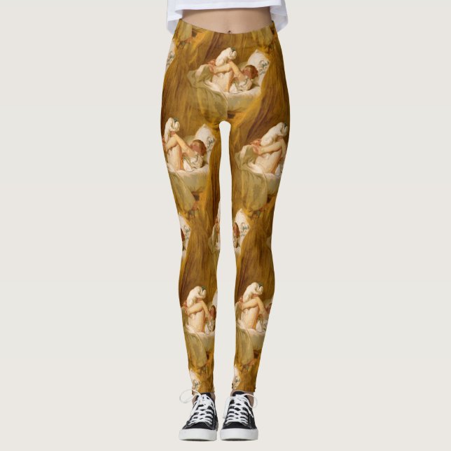Bläckbaljväxter Leggings (Framsida)