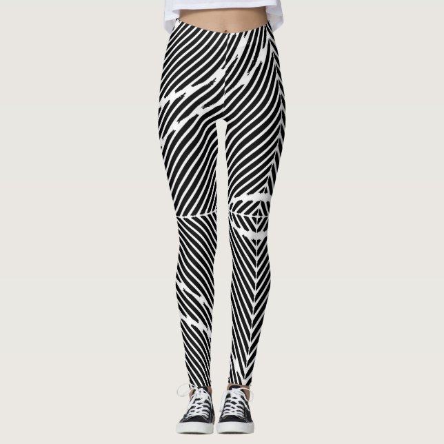 Bläckbalkar Leggings (Framsida)