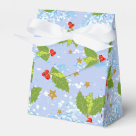 Bläckbär och löv yta mönster presentaskar