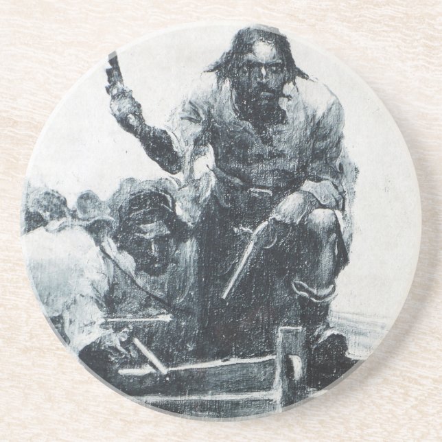 Blackbeard att närma sig underlägg (Framsidan)