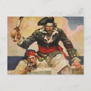 Blackbeard Buccanneer Vykort