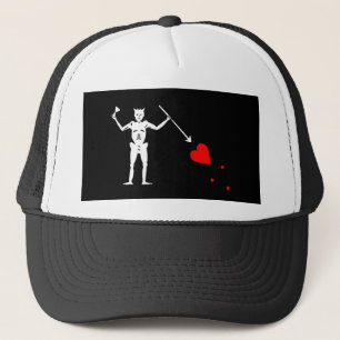 Blackbeard Edward Teach Pirat Truckerkeps