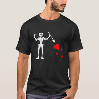 Blackbeard Jolly Roger T-tröja T-shirt