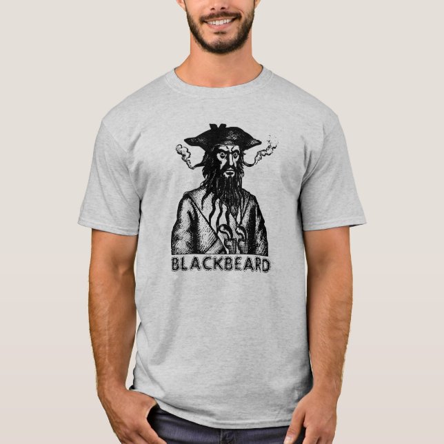 Blackbeard T Shirt (Framsida)