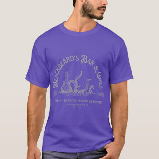 Blackbeards Bar Grill vän T Shirt