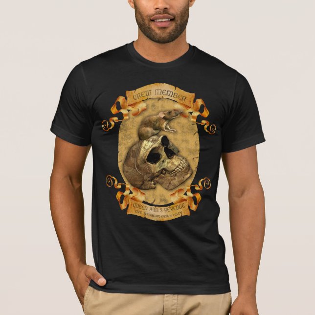 Blackbeards besättning tee (Framsida)