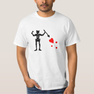 Blackbeards flagga t-shirt