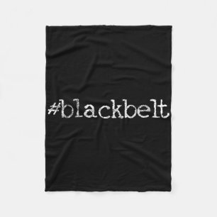 Blackbelt Karate Taekwondo Mma Martial Arts Fleecefilt