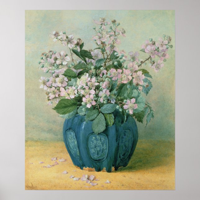 Blackberry Blommars Poster (Framsidan)