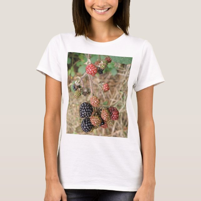 Blackberry Bonanza Dam T Shirt (Framsida)