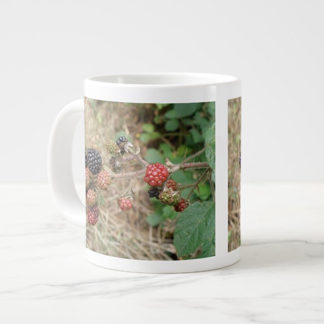 Blackberry Bonanza Mugg Jumbo Mugg (Framsida vänster)