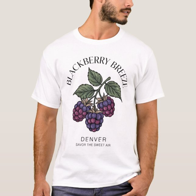 Blackberry Breeze T Shirt (Framsida)