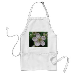 Blackberry Flower Macro Apron Förkläde