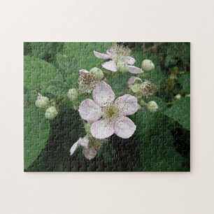 Blackberry Flowers Puzzle Pussel