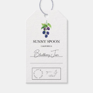 Blackberry hängMärkre Presentetikett