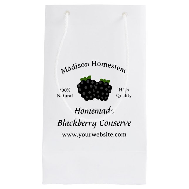 Blackberry Jelly Bevara Homestead-mall (Framsidan)