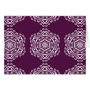 Blackberry Mandala Hälsningskort
