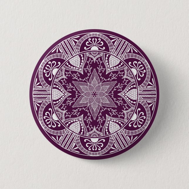 Blackberry Mandala Knapp (Framsida)
