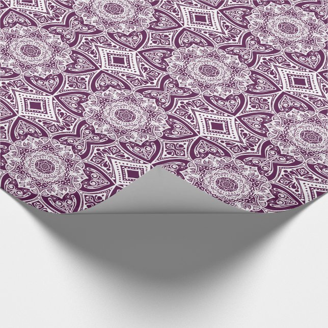 Blackberry Mandala Presentpapper (Hörn)