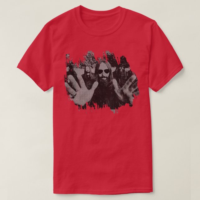 Blackberry Smoke Retro Poster T Shirt (Design framsida)
