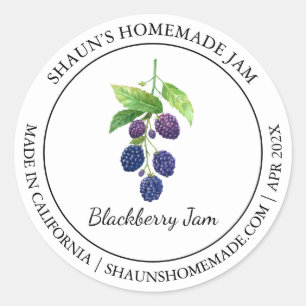 Blackberry Sylt Modern etikett