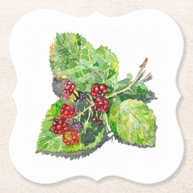 BlackBerry Underlägg Papper (Framsida)