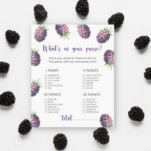 Blackberry - Vad är det i ditt handduschspel? (Skapare uppladdad)