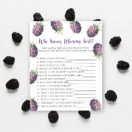 Blackberry - vem vet bäst mamma