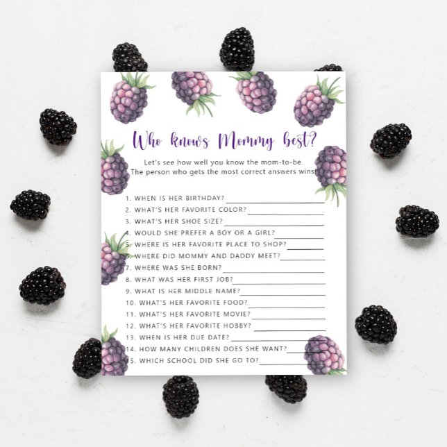 Blackberry - vem vet bäst mamma (Skapare uppladdad)